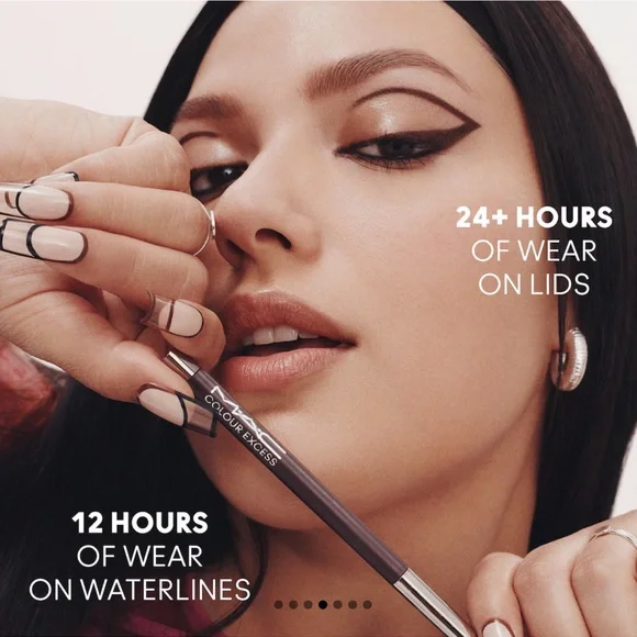 M·A·C COLOUR EXCESS GEL PENCIL EYE LINER SKIP THE WAITLIST Golden brown NIB - Picture 5 of 7